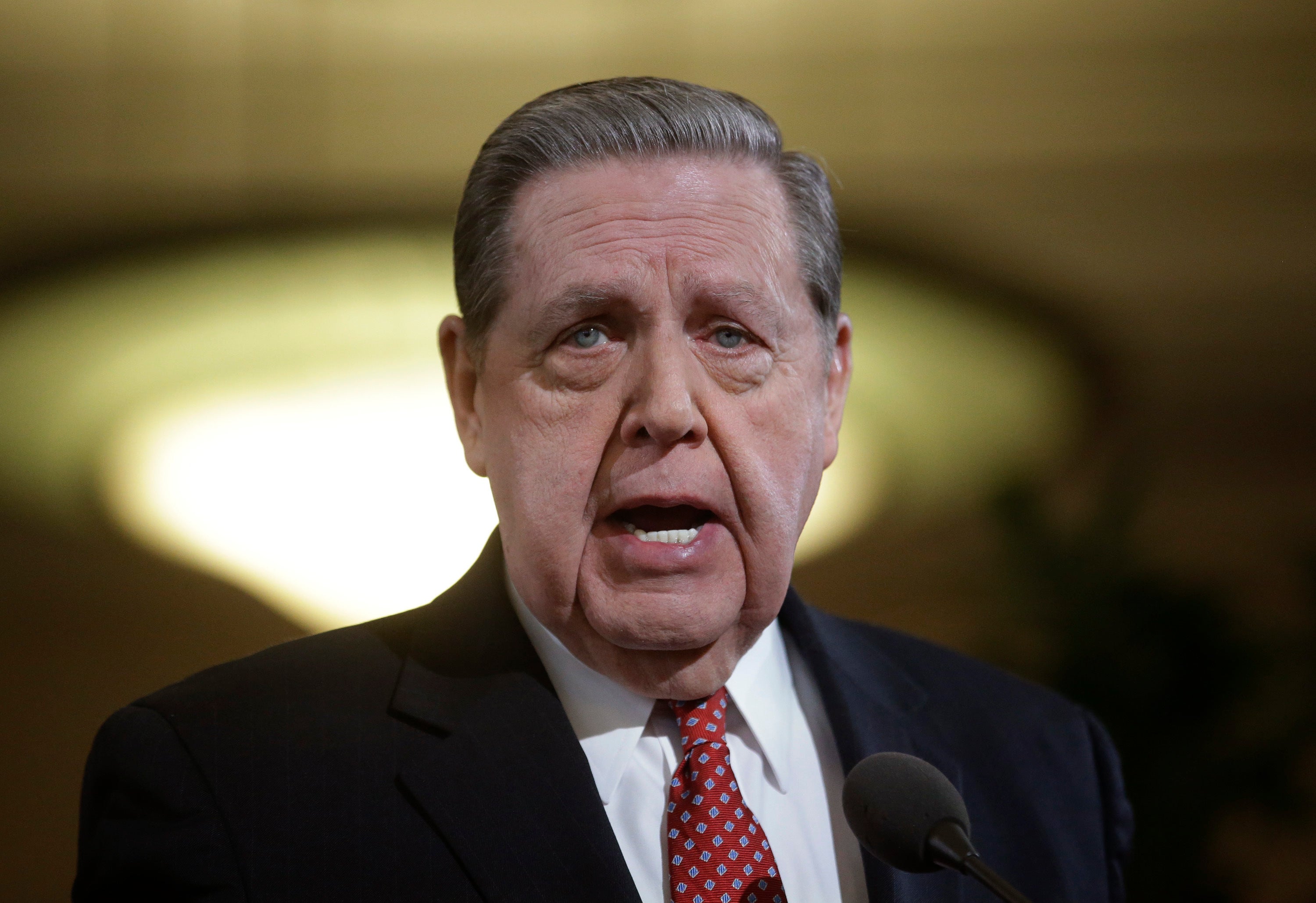 <p>Jeffrey R. Holland was next in line to lead the church under a long-established succession plan</p>