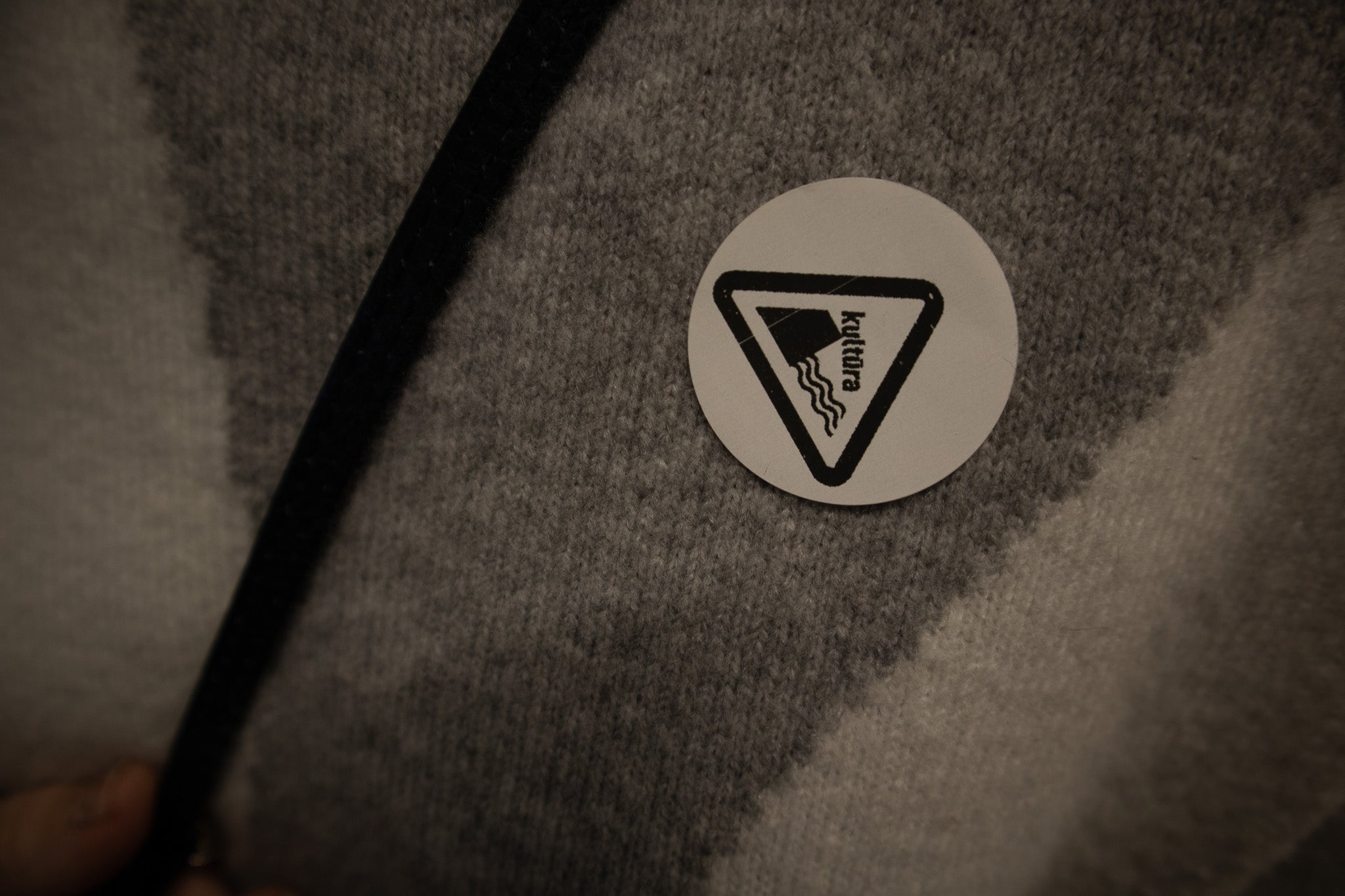 A protest sticker handed to us at one of Vilnius' art galleries