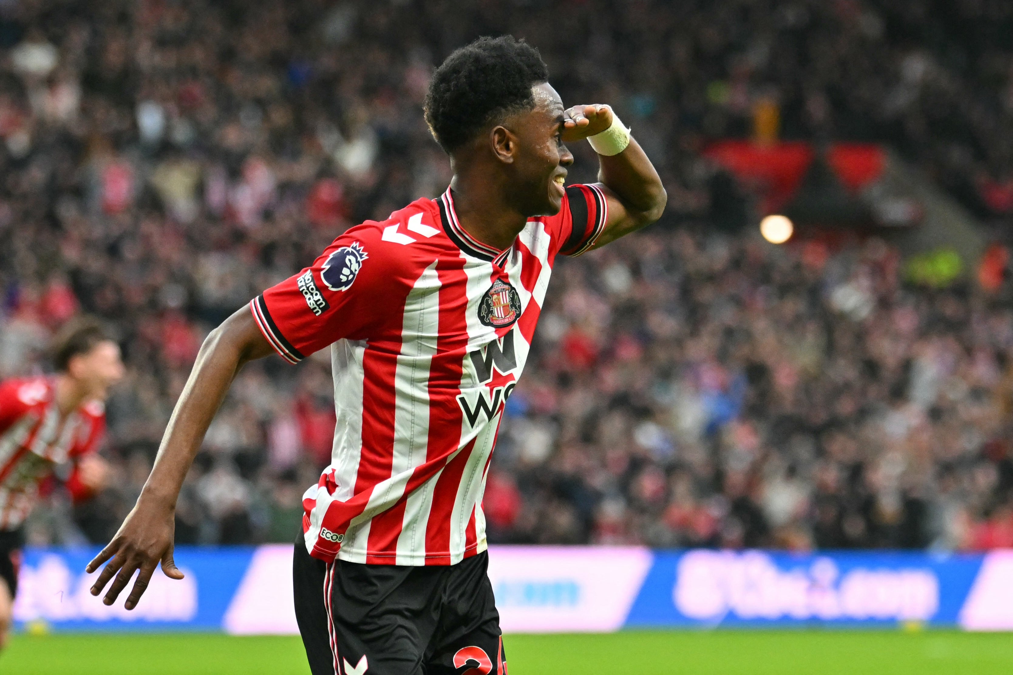 Simon Adingra’s fine strike gave Sunderland the lead