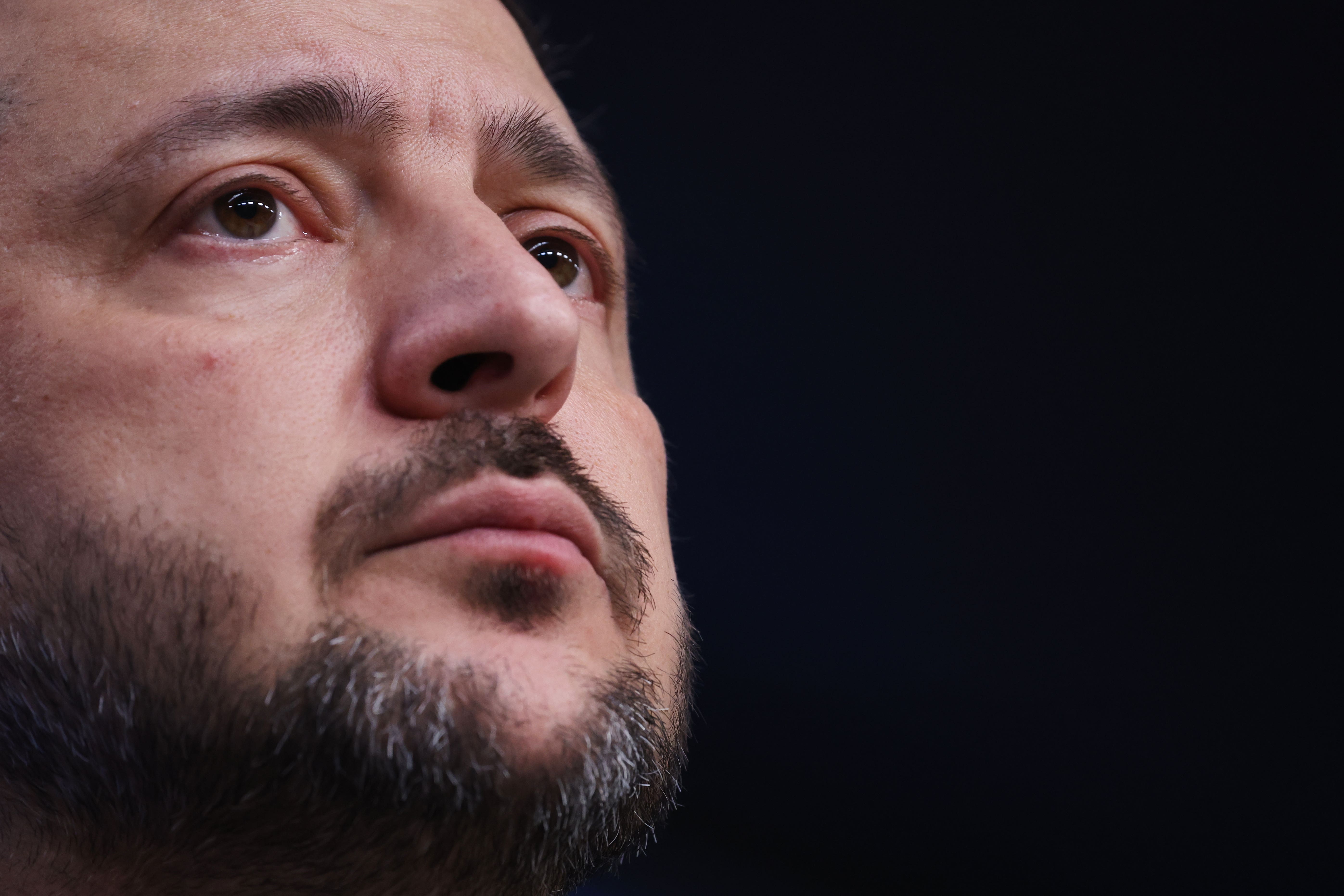 Volodymyr Zelensky is in the US for talks with Donald Trump aimed at agreeing a plan to bring peace to Ukraine (Omar Havana/AP)