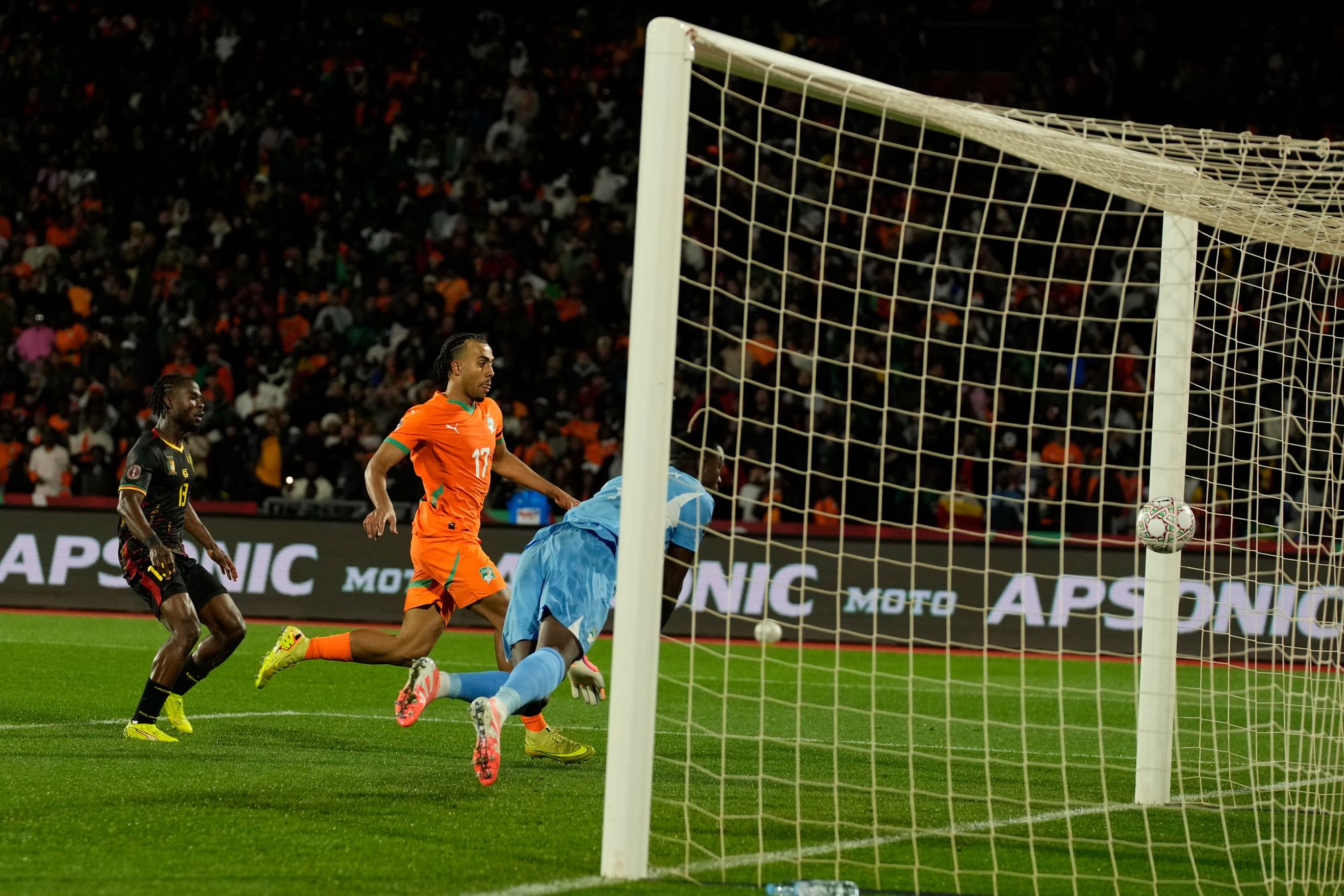 A freak own goal earned Cameroon a draw against the holders