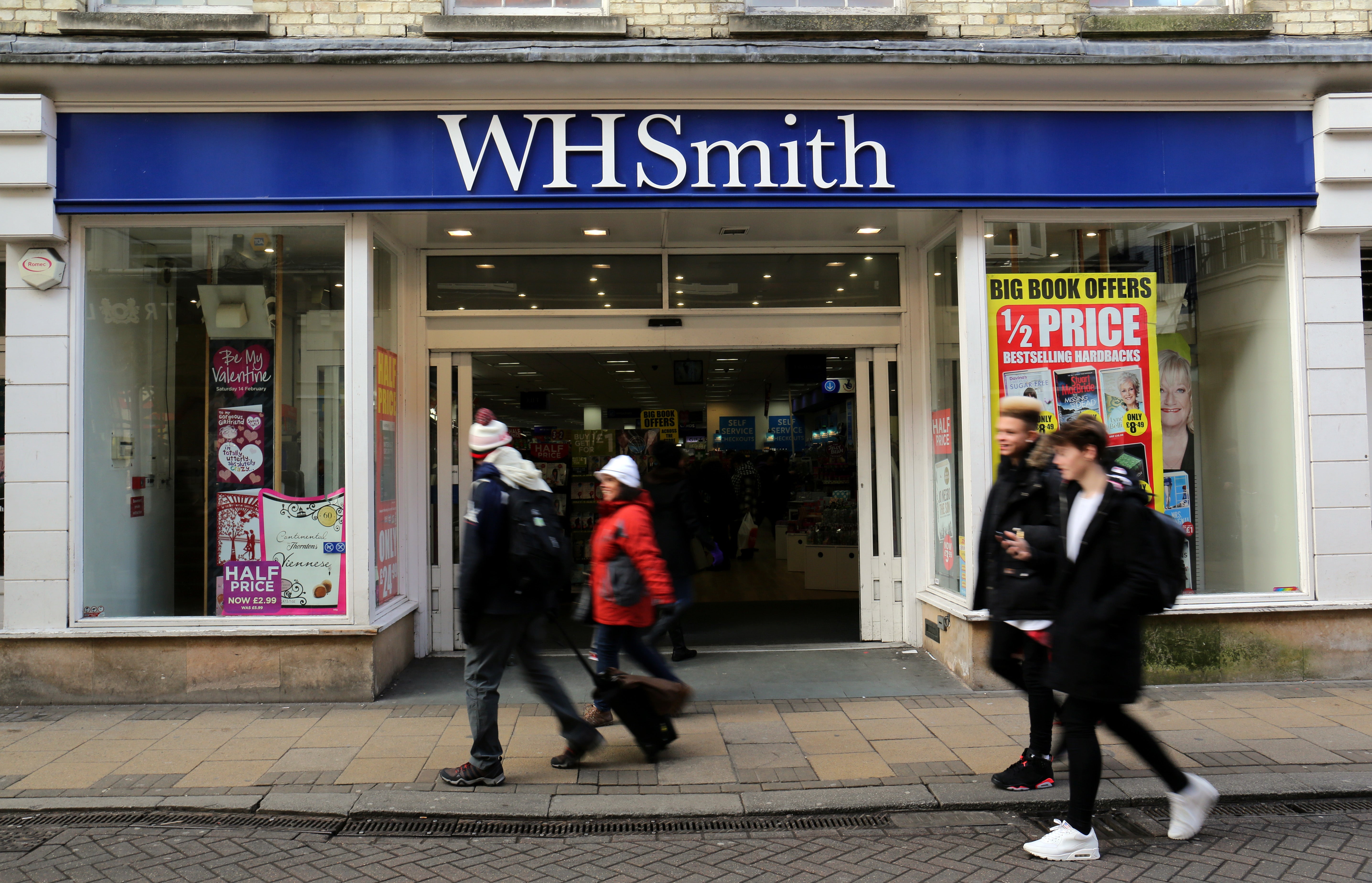 <p>The appointment saw WH Smith’s shares jump 11 per cent in morning trading on Monday</p>
