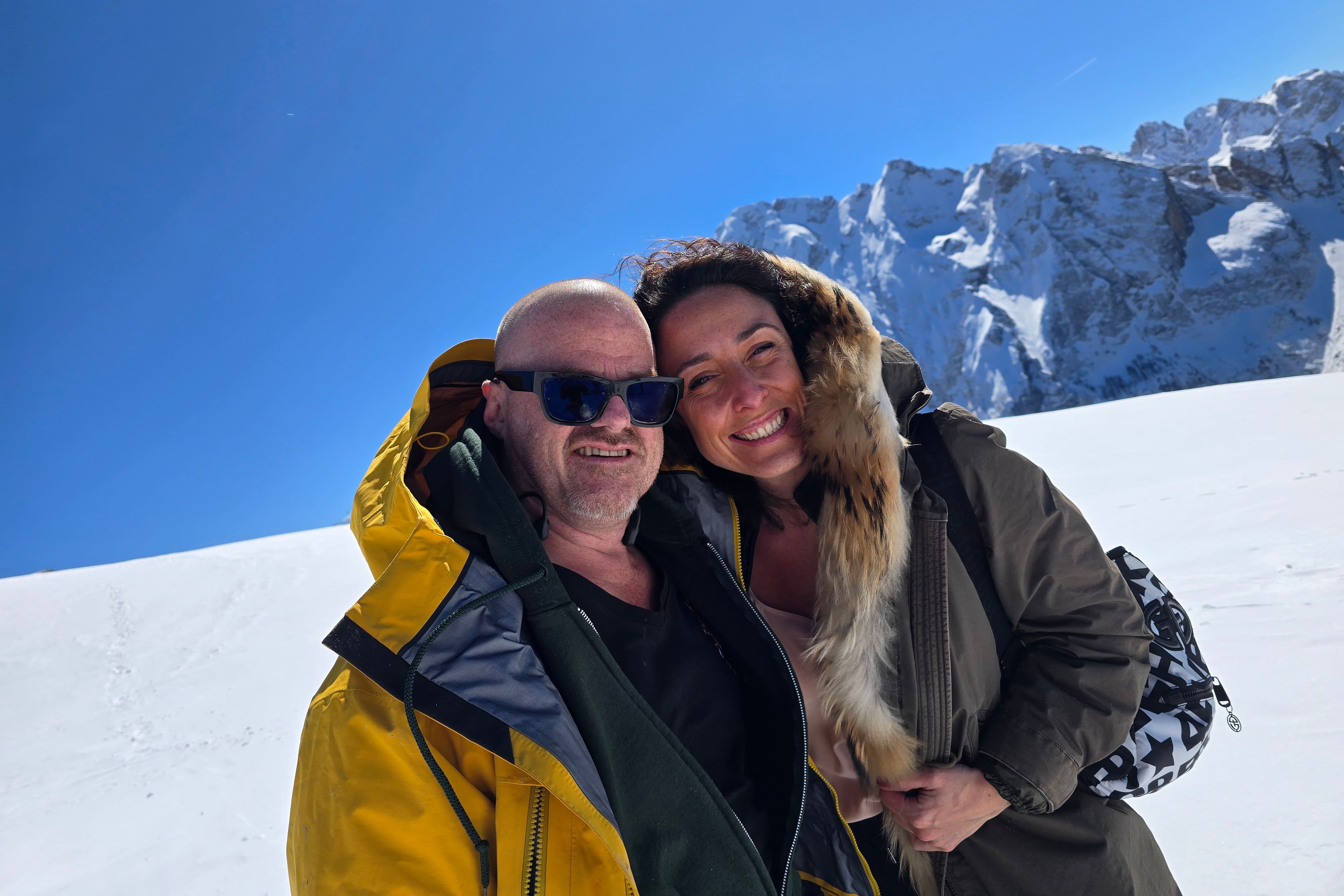 Melanie and Heston Blumenthal (Melanie Blumenthal/PA)