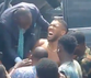 Watch: Moment Anthony Joshua pulled from wreckage by bystanders after deadly crash in Nigeria