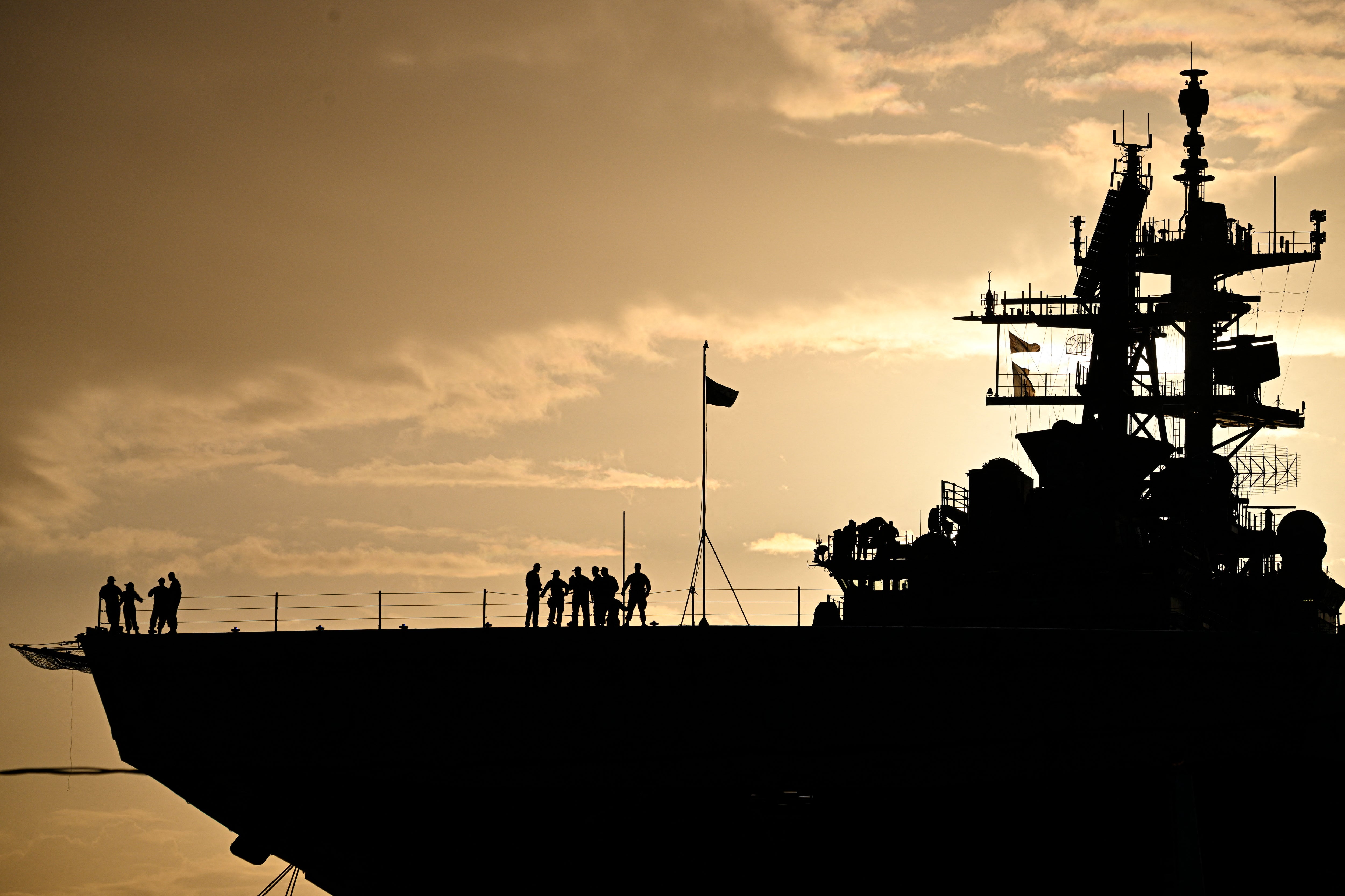 In recent months, the U.S. military has amassed warships off the coast of Venezuela, marking the largest naval buildup in the region in decades.