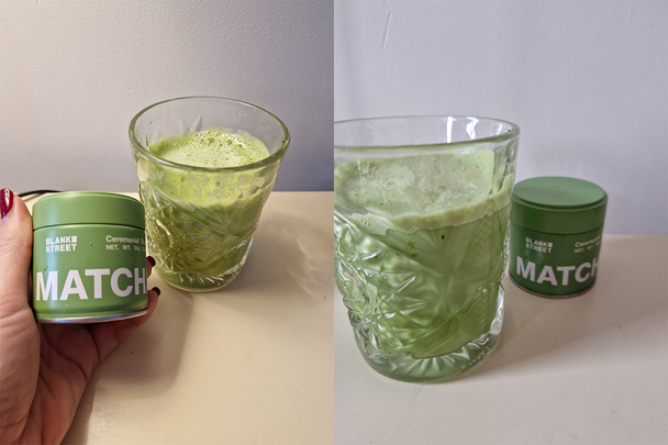 Best matcha powder IndyBest review Blank Street matcha tin