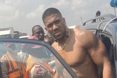 Anthony Joshua latest: Boxer’s team members named as two killed in Nigeria car crash which injured heavyweight