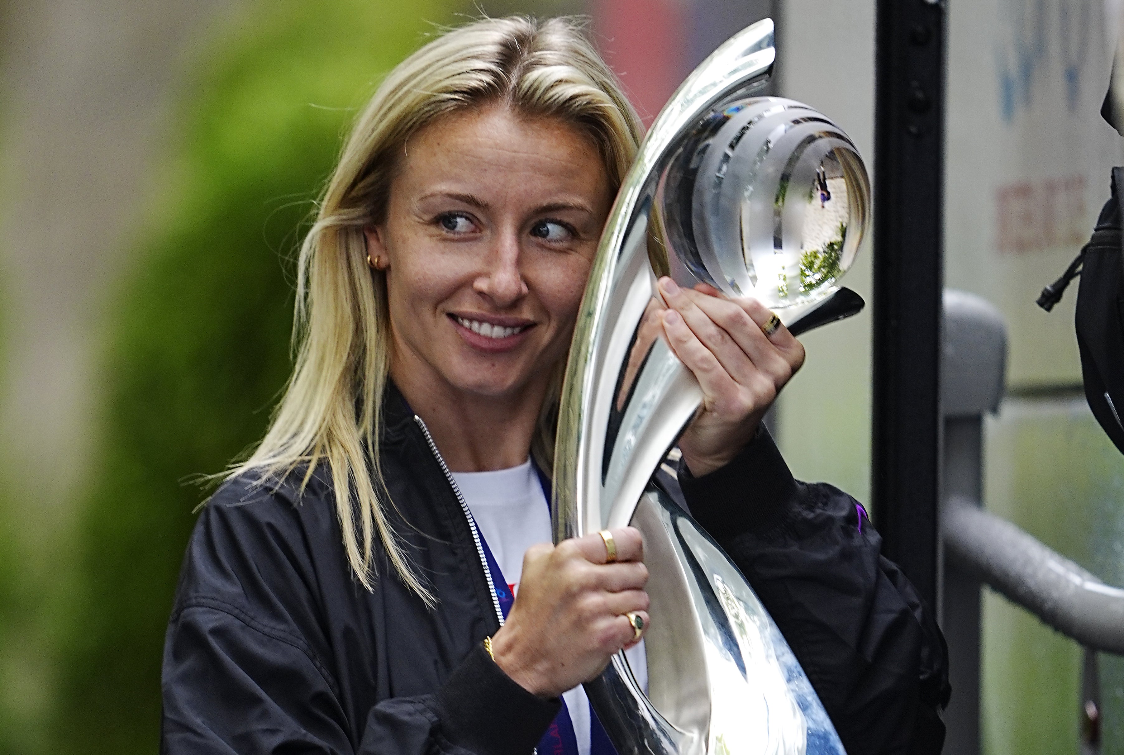 Leah Williamson led England to Euros glory last year (Peter Byrne/PA)