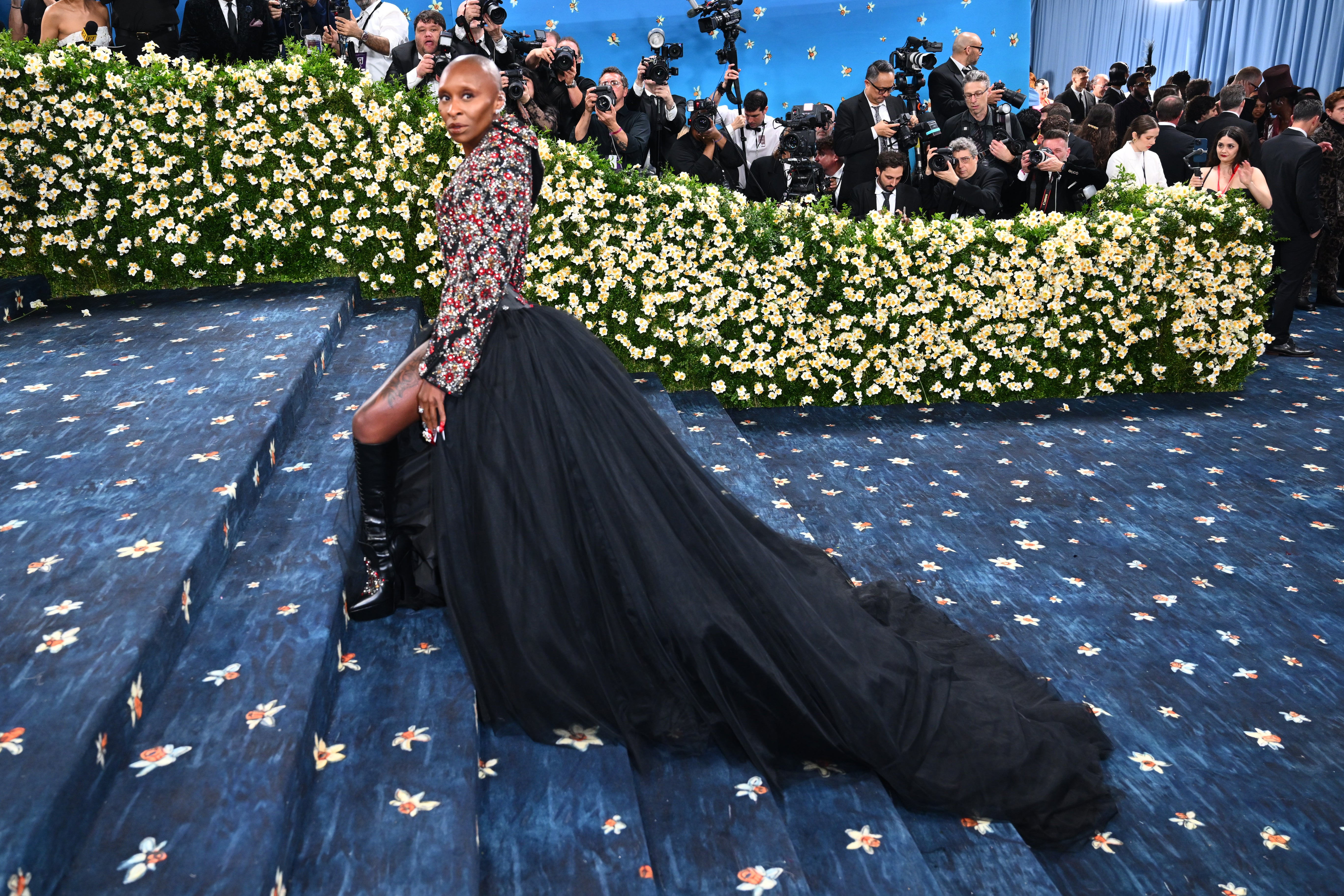 Cynthia Erivo attending the Metropolitan Museum of Art Costume Institute Benefit Gala 2025