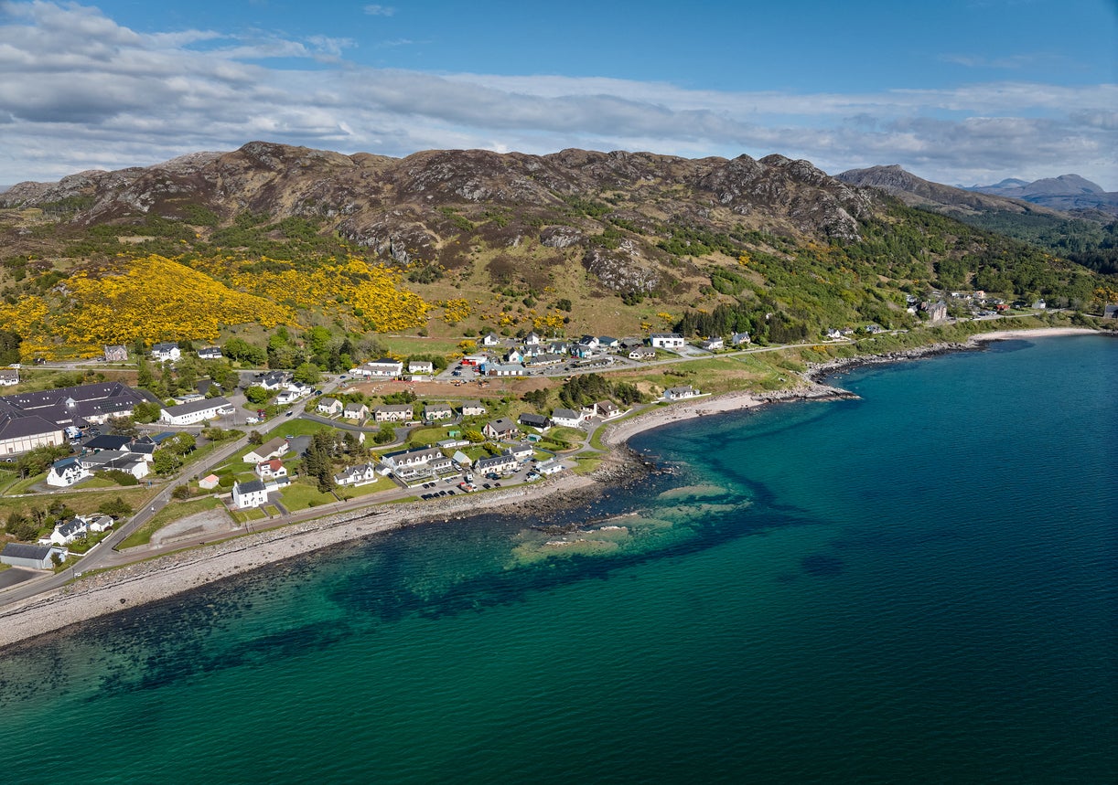 Gairloch in Wester Ross is a stop along the North Coast 500 driving trail