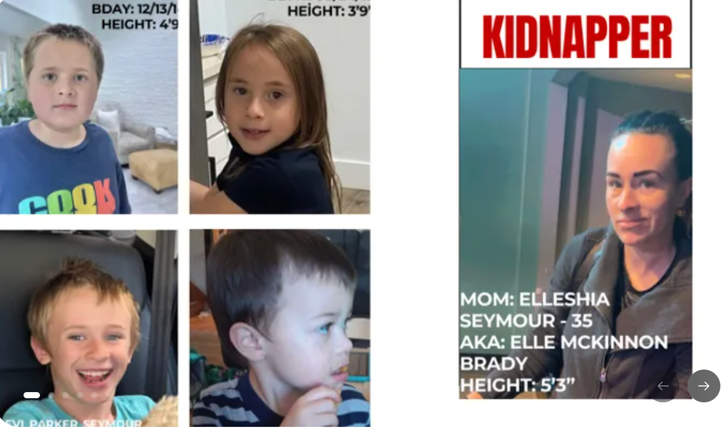 Landon Hal Seymour, 10, Levi Parker Seymour, 8, Hazel Rae Seymour, 7 and Jacob Kurt Brady, 3, remain missing