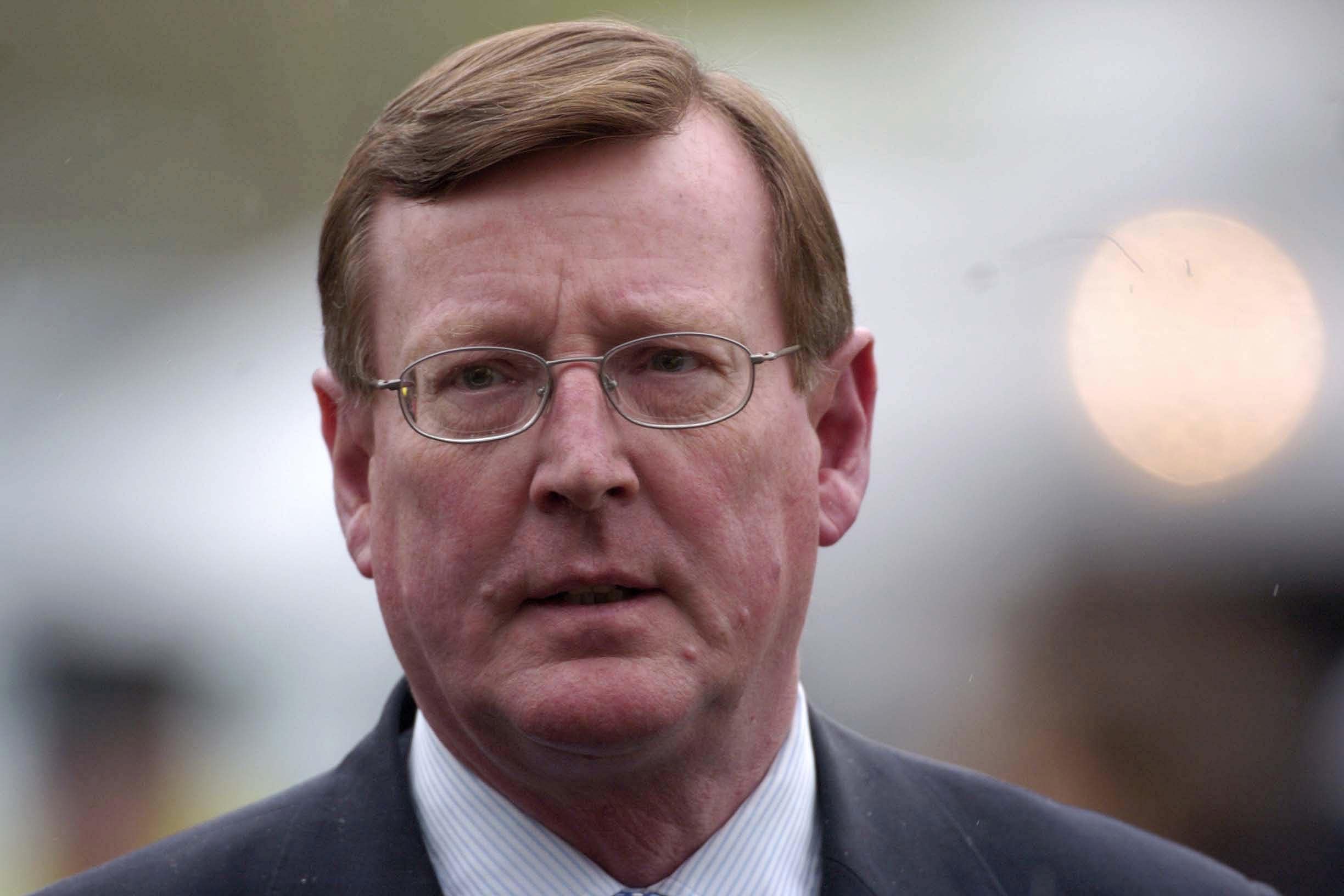 Ulster Unionist leader David Trimble said he was ‘incredulous’ that the governments had not mentioned decommissioning in their letter (Haydn West/PA)