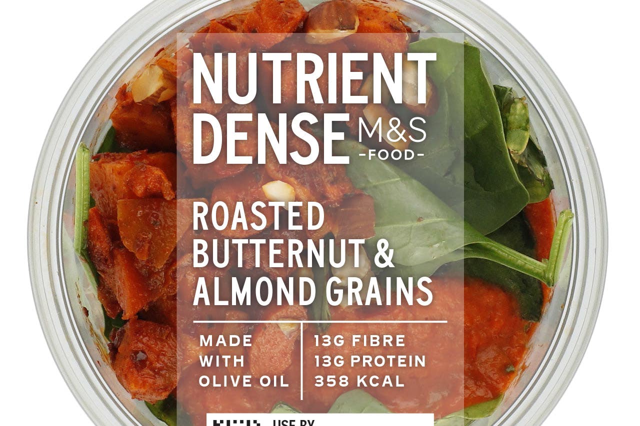 A meal from M&S’s new Nutrient Dense range (M&S/PA)
