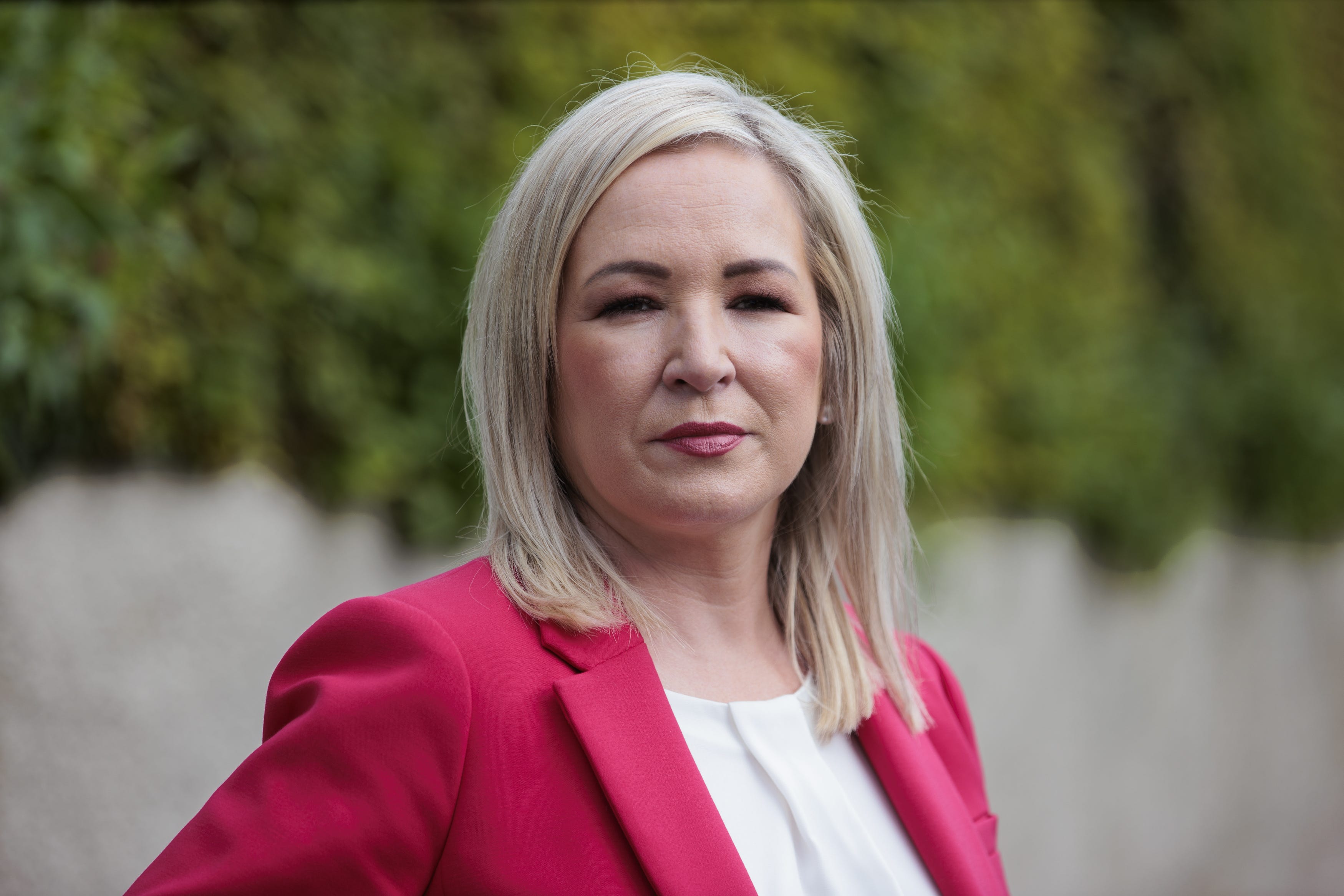 Michelle O’Neill criticised the Labour Government (PA)