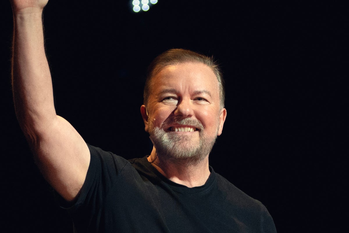 Image for Ricky Gervais skewered with ‘trans community’ jab at Golden Globes