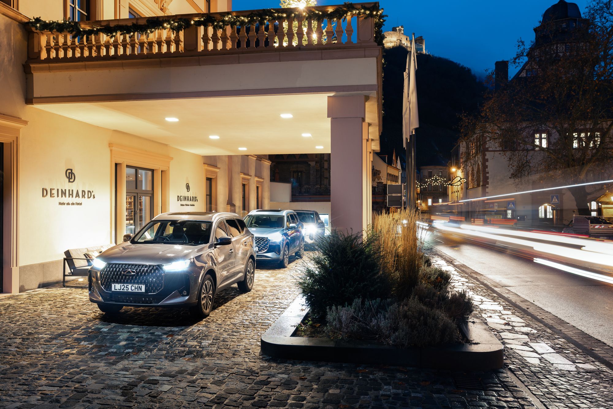Hotel Deinhard in Bernkastel-Kues, Germany has beautiful views of the Moselle river