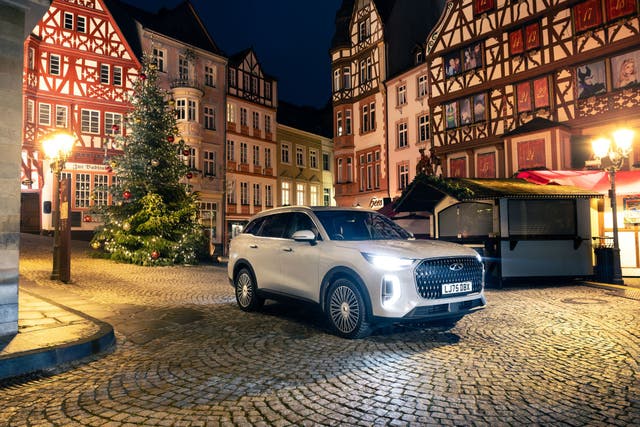 <p>The challenge was to visit four countries and three Christmas markets in Chery's plug-in hybrid on one tank of fuel</p>