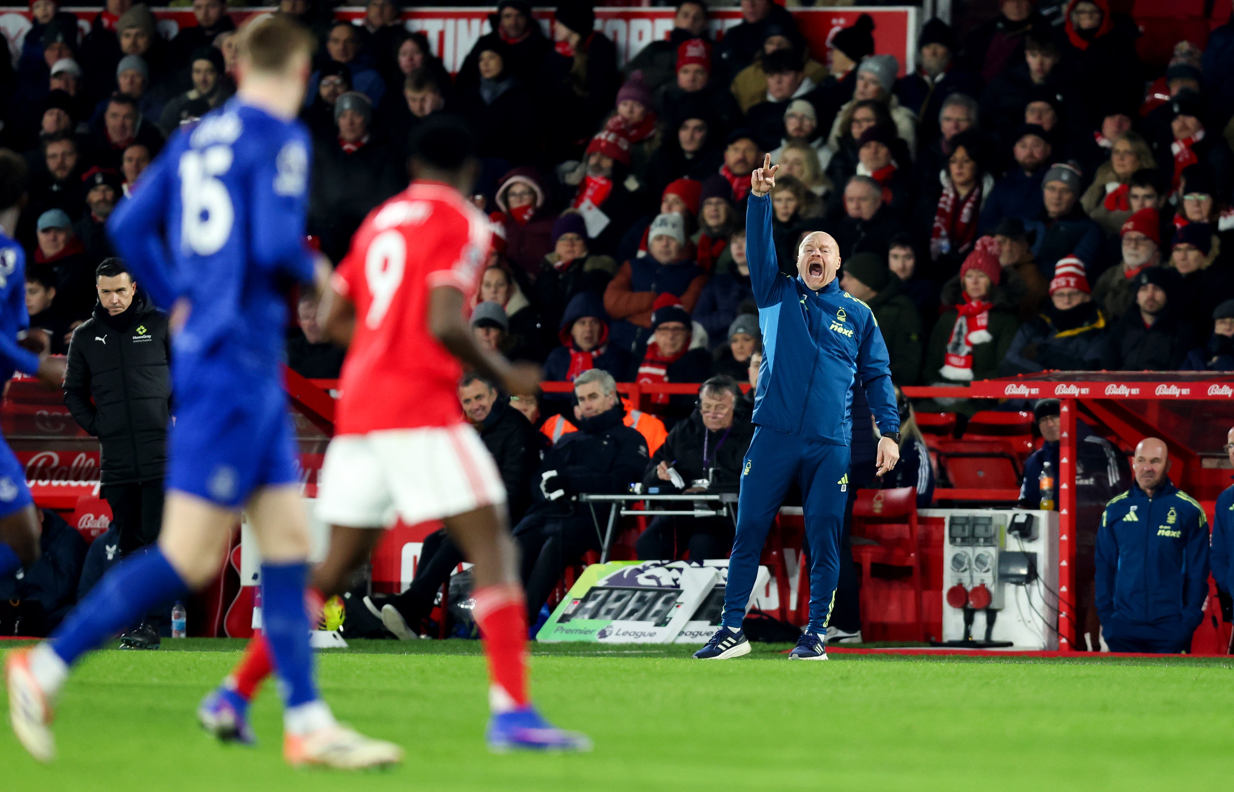 Sean Dyche hasn't been able to drag Notingham Forest out of relegation danger yet