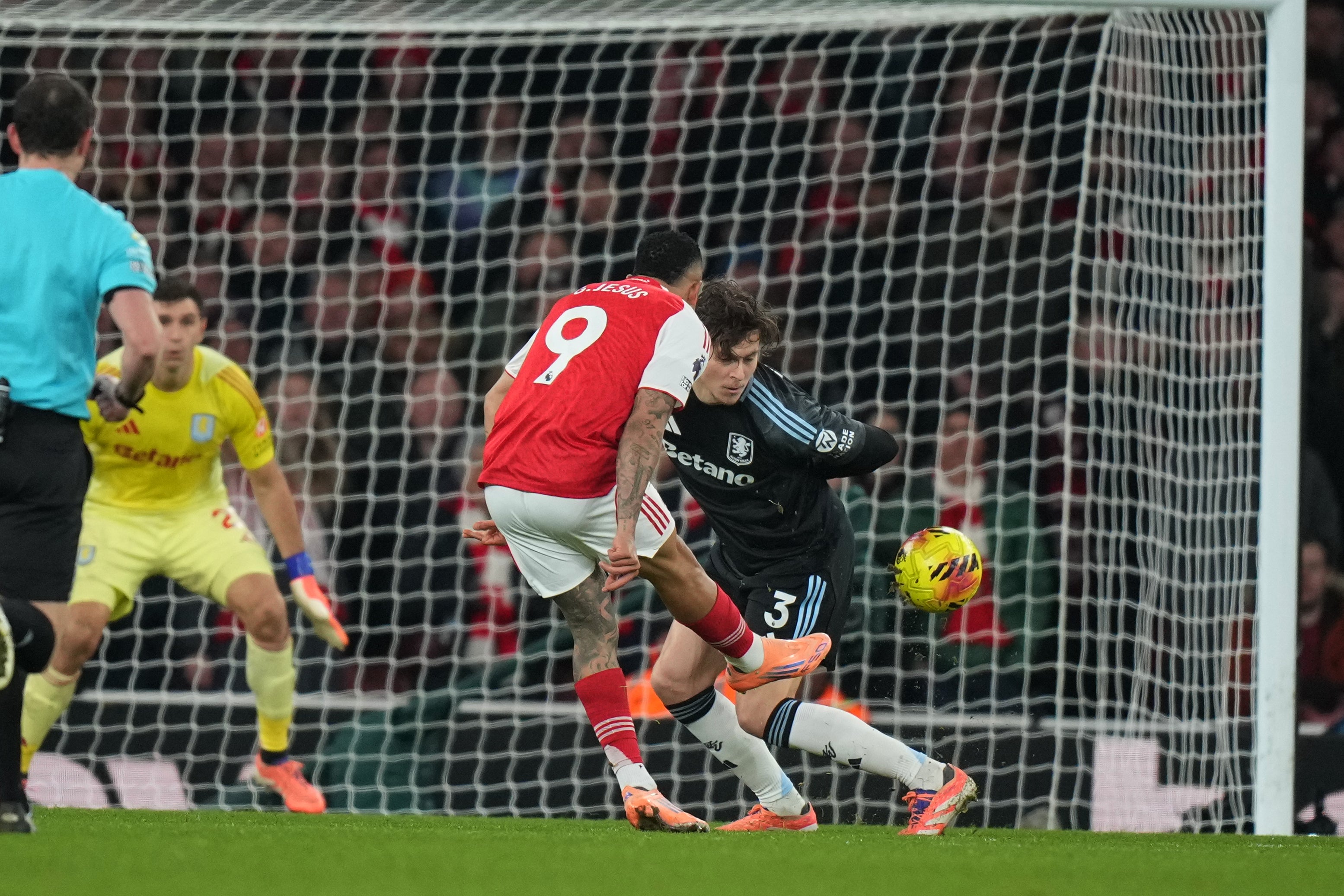 Meanwhile, Gabriel Jesus’ late goal was the best on a night in which the Gunners laid down a marker to their title rivals