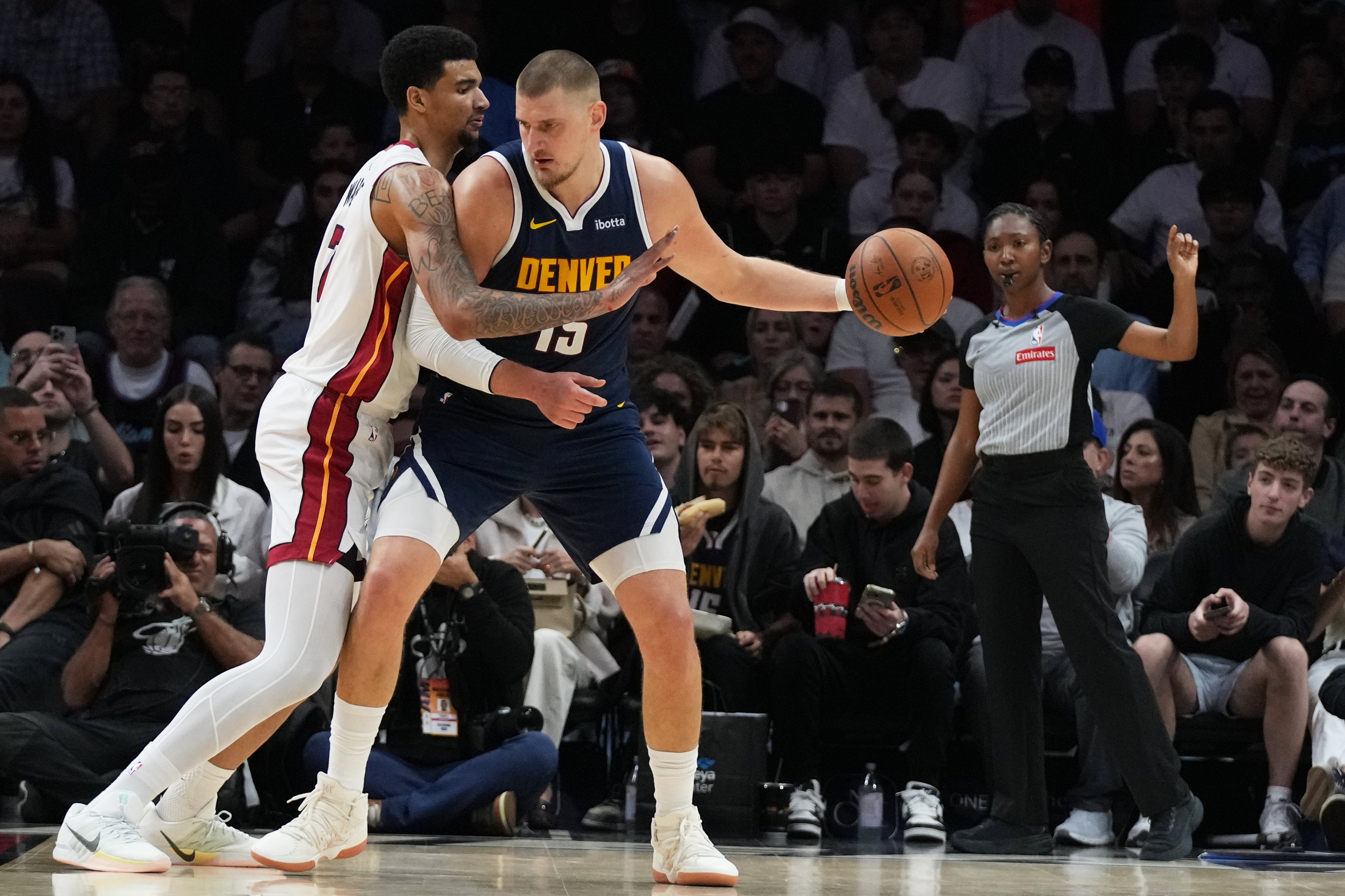 Jokic had been in brilliant form before his injury