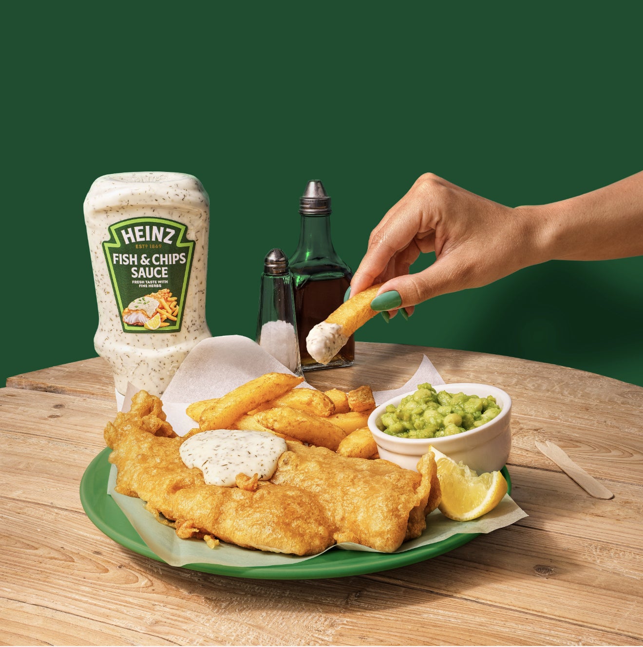 Tartare sauce got a re-brand by condiments giant Heinz