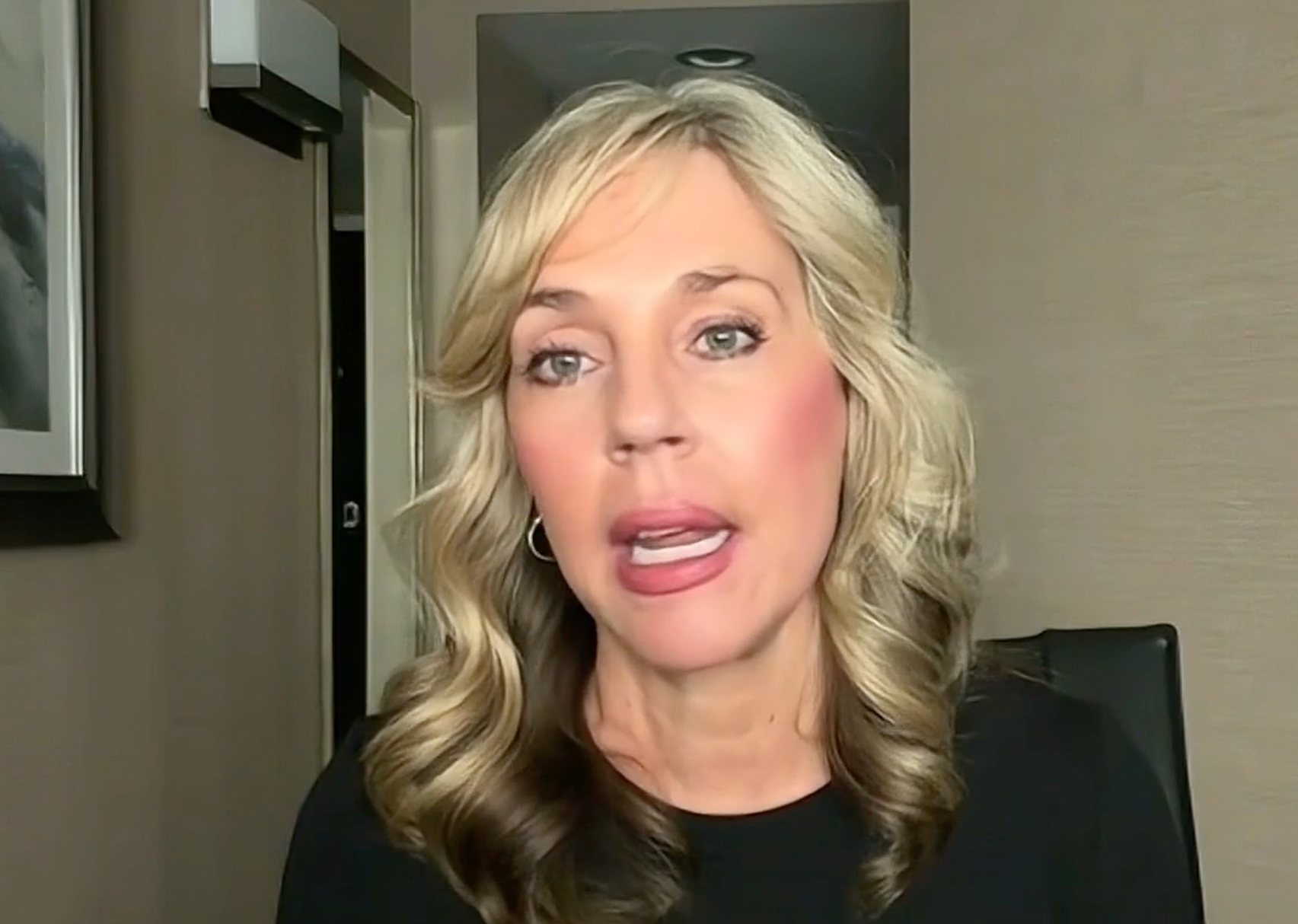 Brooke Shirley, the mother of conservative YouTuber Nick Shirley, defends her son's viral video report alleging widespread in Minnesota on Newsmax on Tuesday December 30, 2025