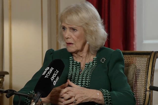 <p>‘The Queen talked publicly for the first time of her own attack at the hands of a young man on a train when she was just a teenager’</p>