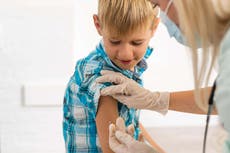 What are the symptoms of measles and how long does the vaccine last?