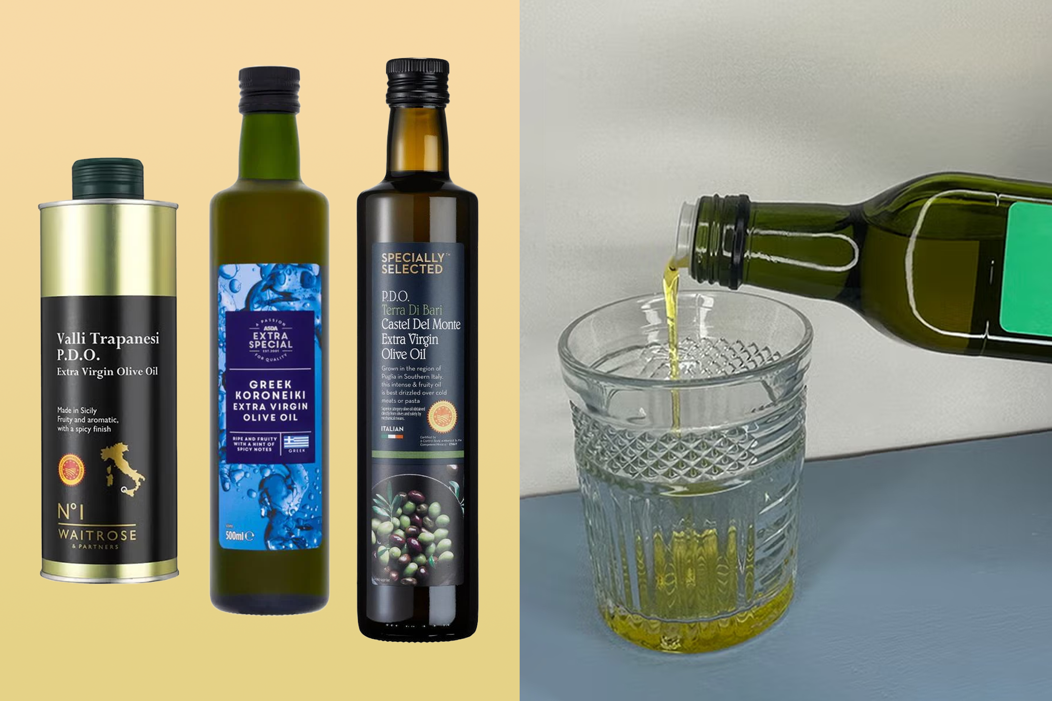 <p>All the oils in this review are extra virgin olive oil, which is the highest quality</p>