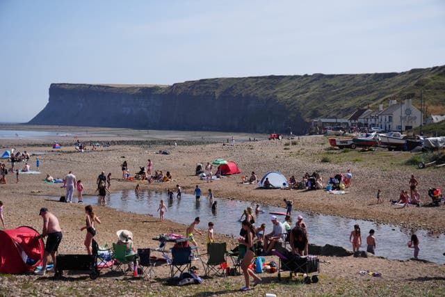 The UK experienced its warmest year on record in 2025, including a run of four heatwaves from mid-June to mid-August (Owen Humphreys/PA)