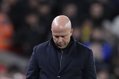 <p>Arne Slot could lose one of his most experienced players this summer (Peter Byrne/PA)</p>