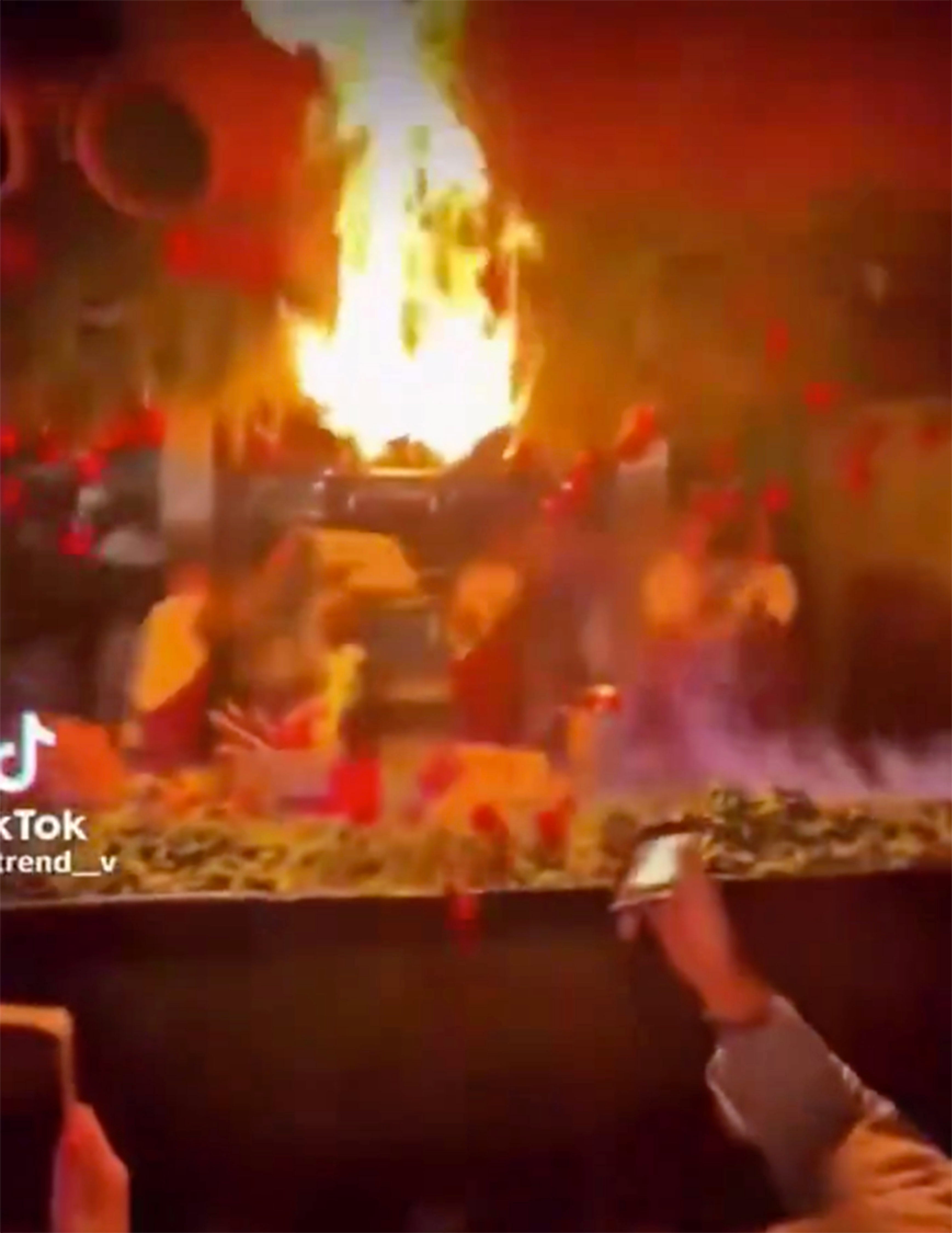 Authorities are investigating the incident