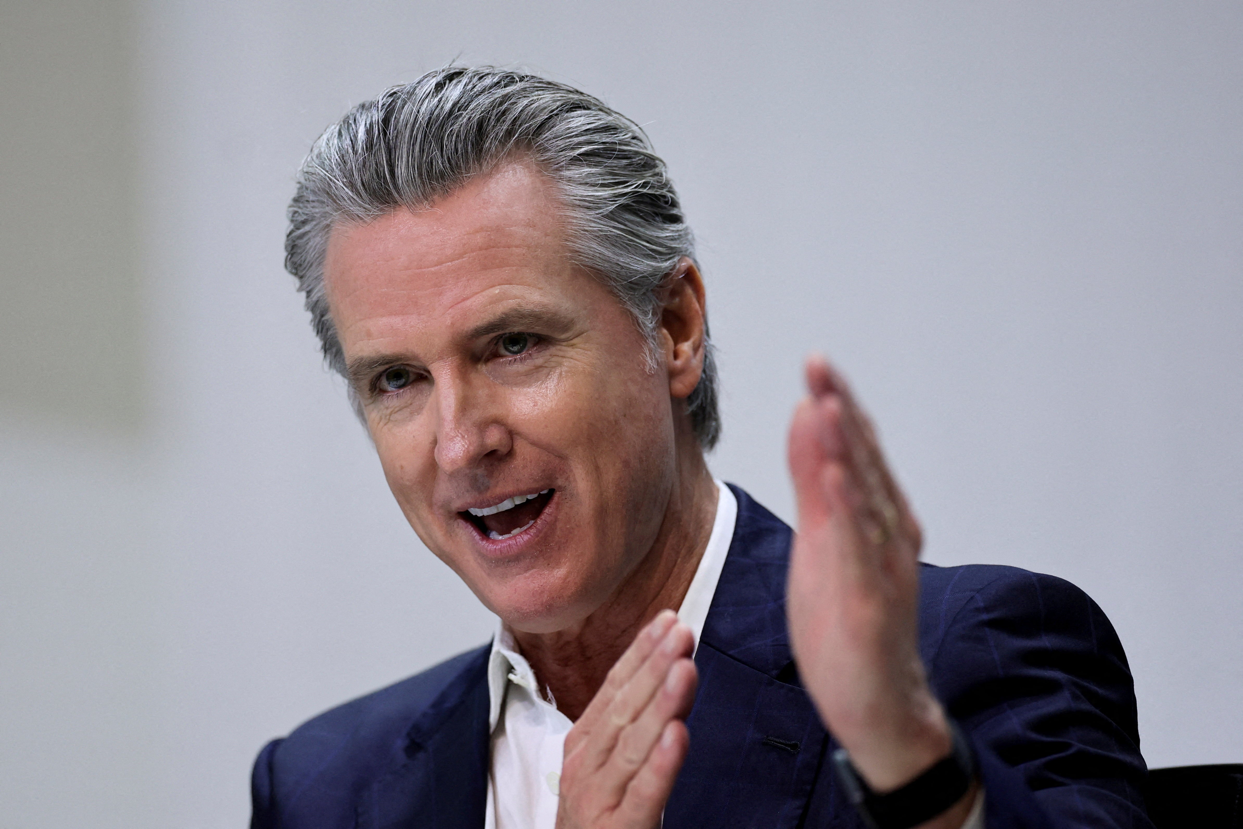 Newsom’s office has used its social media account to troll Republicans as a way to combat Trump’s agenda