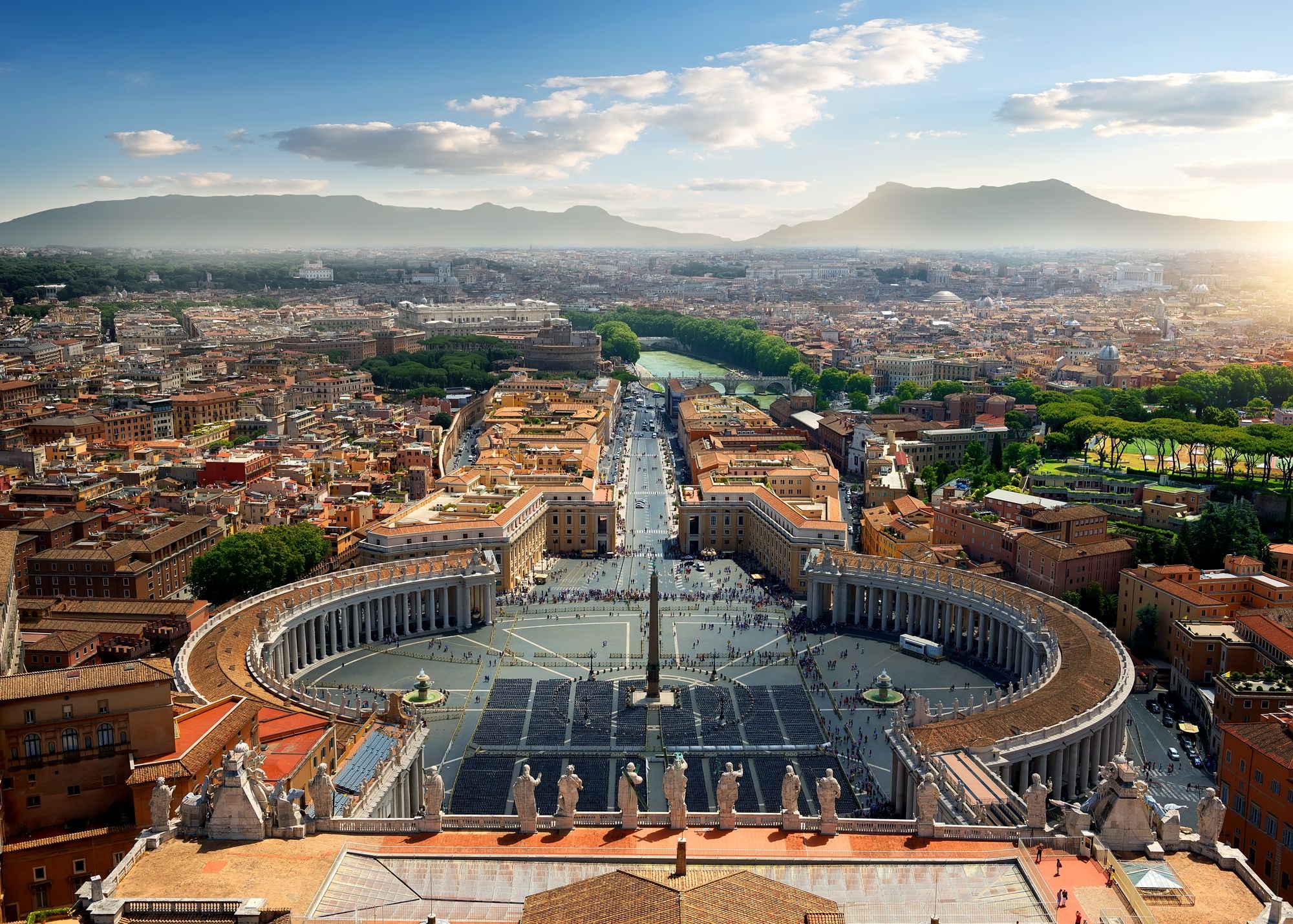 Vatican City is officially the world's smallest country, at just 0.17 square miles