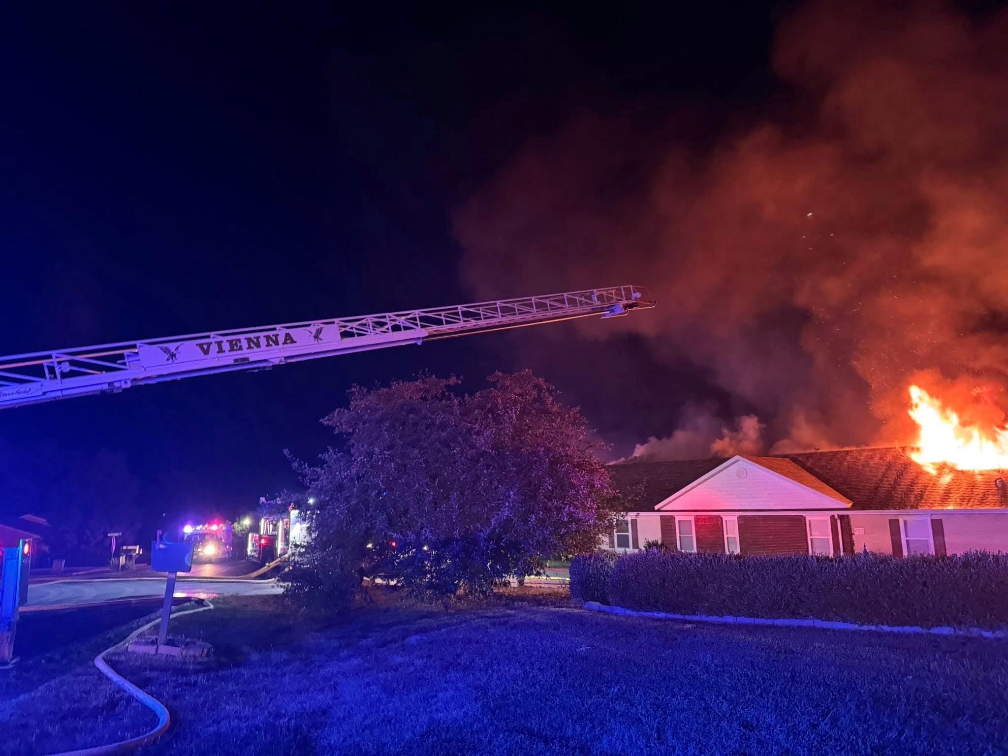 Nursing home security video reportedly showed Vienna Police Chief Shannon Thompson smoking a cigarette and placing it in a planter outside the building’s entrance
