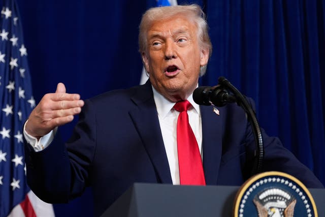 <p>Reports have revealed draft proposals for Donald Trump’s ‘Board of Peace’ </p>