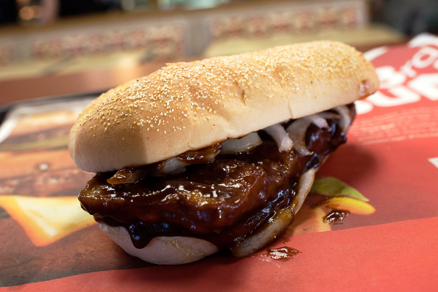 <p>The complaint states the McRib is made from restructured pork using various cuts, none of which are actual rib meat</p>