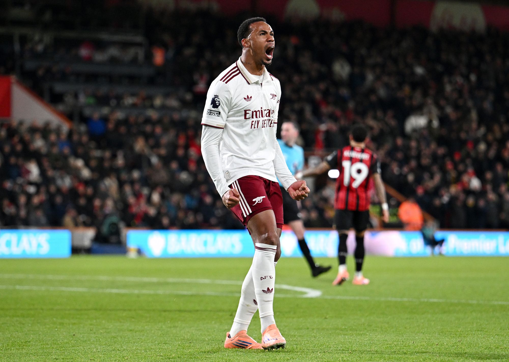 ...before equalising for Arsenal six minutes later