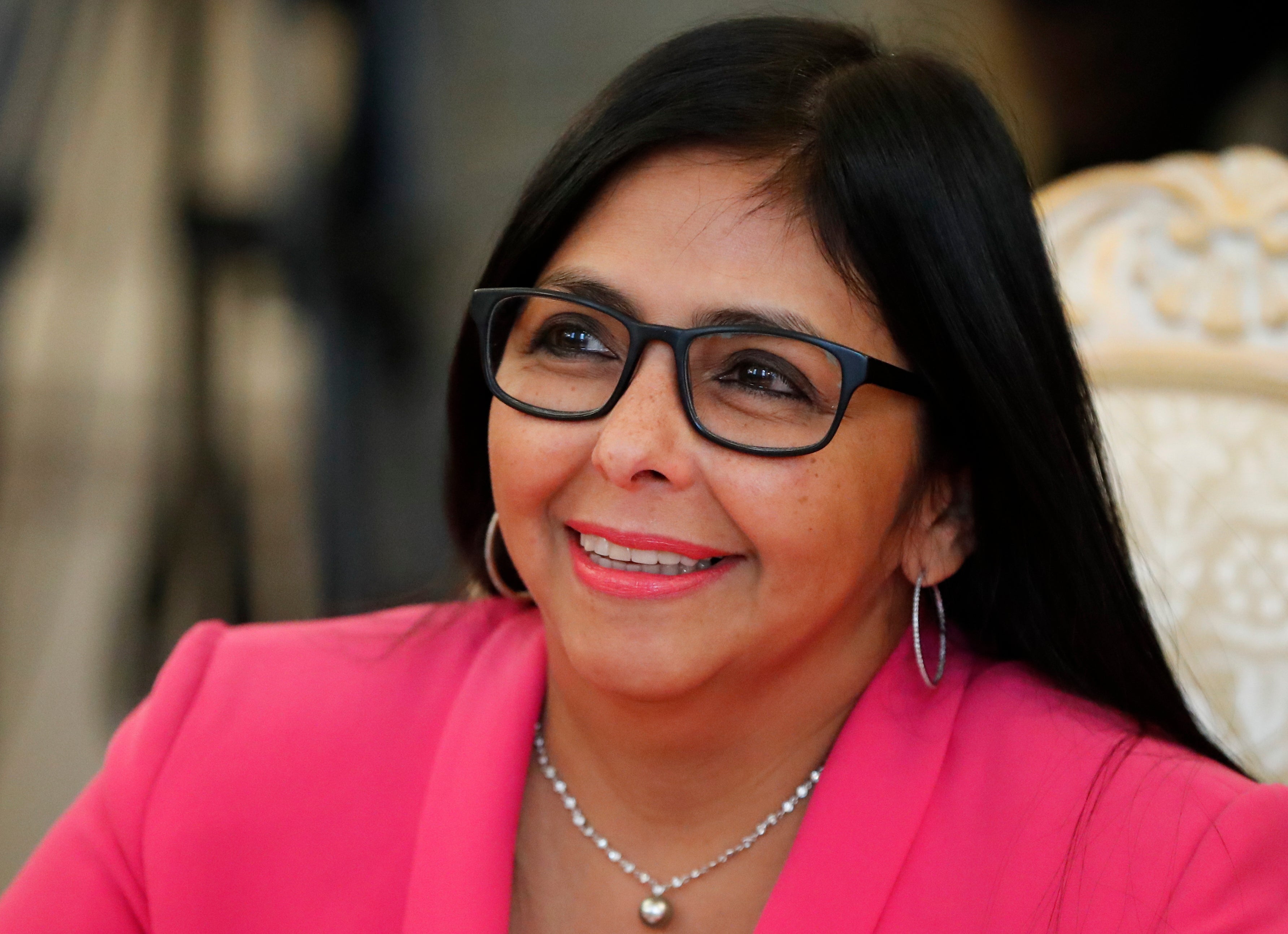 Venezuela's Vice-President Delcy Rodríguez is now the interim president after being sworn in by the nation's Supreme Court
