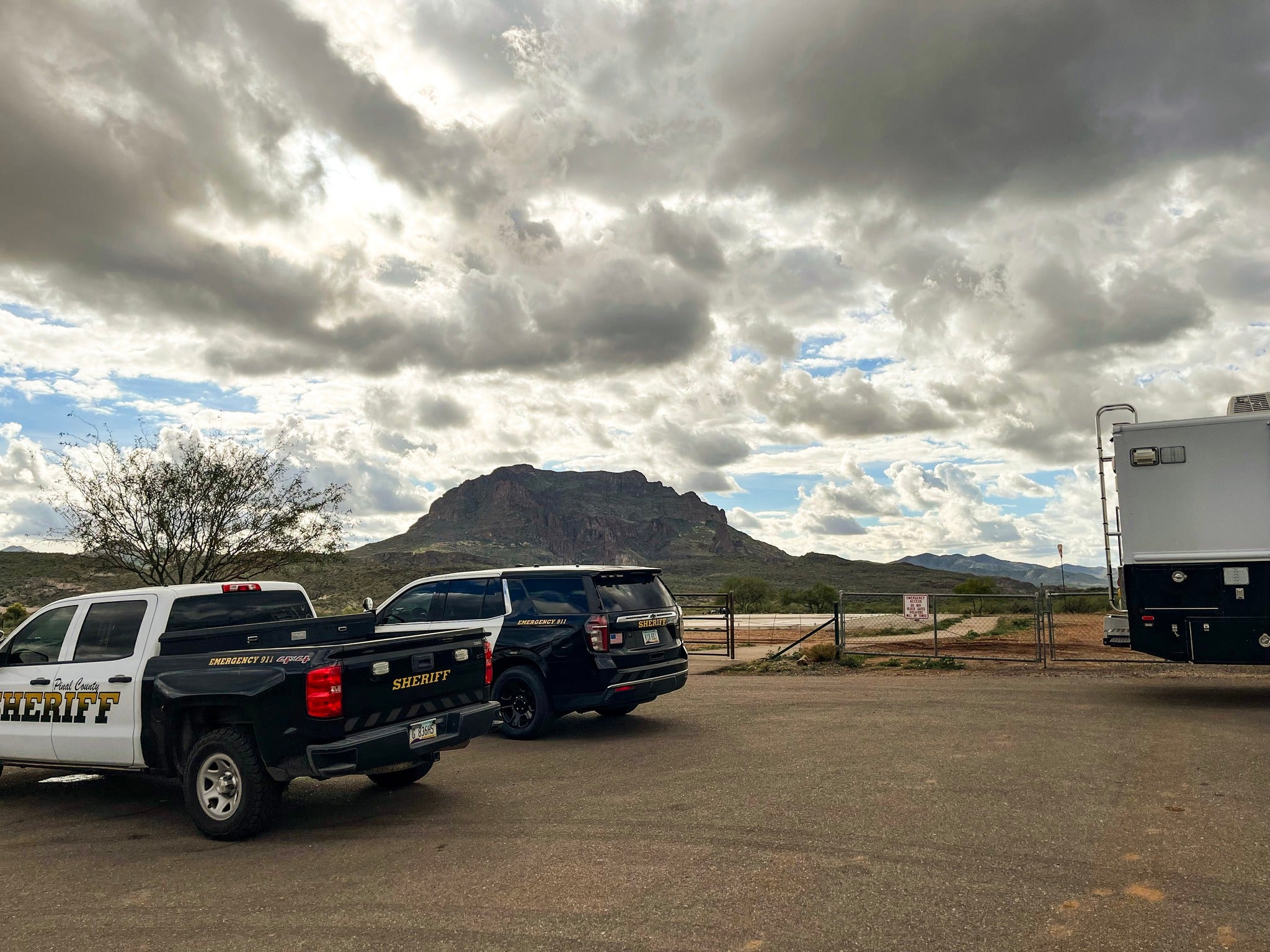 The MD 369FF helicopter crashed near Telegraph Canyon, just south of the town of Superior, at around 11 a.m. local time Friday