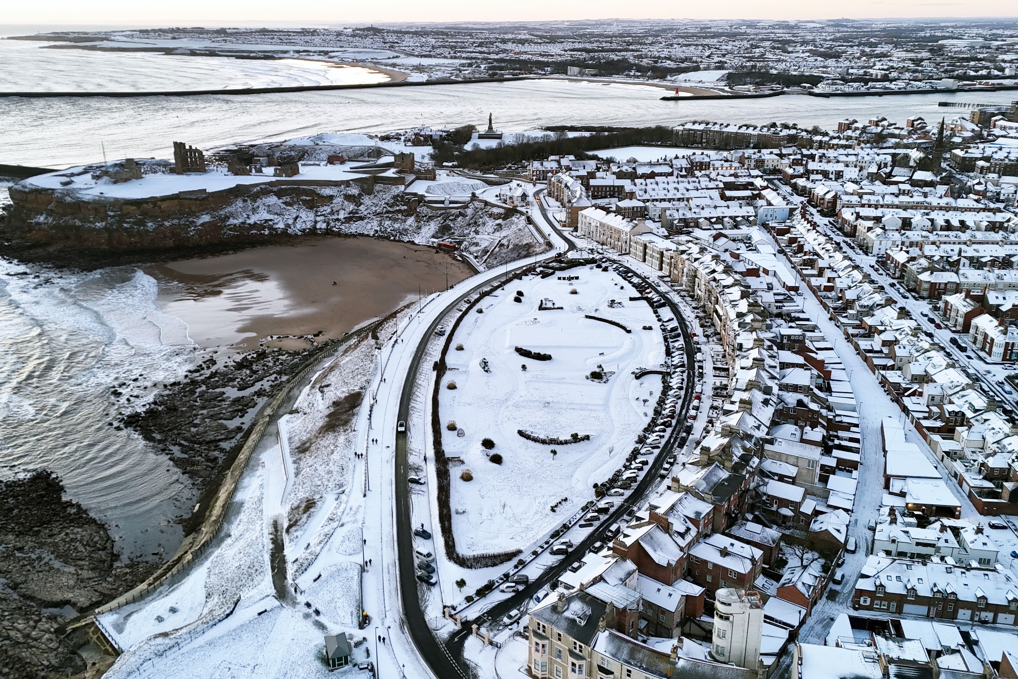 The winter weather decimated Sunday’s EFL fixtures (Owen Humphreys/PA)