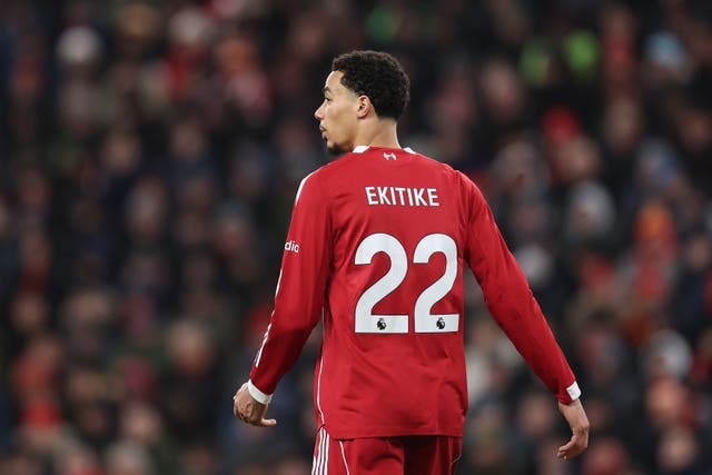 <p>Hugo Ekitike missed the trip to Fulham </p>