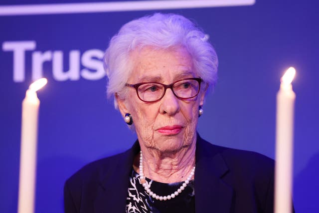 Eva Schloss has died (Chris Jackson/PA)