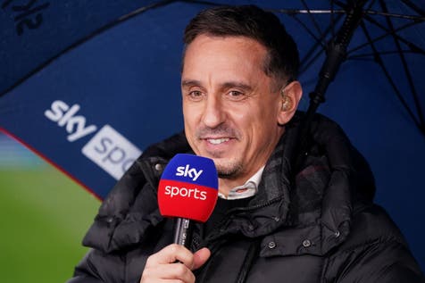 <p>Gary Neville wants Man United to try and appoint Carlo Ancelotti as their next permanent manager (Bradley Collyer/PA)</p>