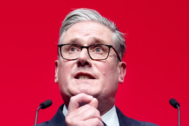 Prime Minister Sir Keir Starmer will make a new year pitch to voters on Monday (PA)