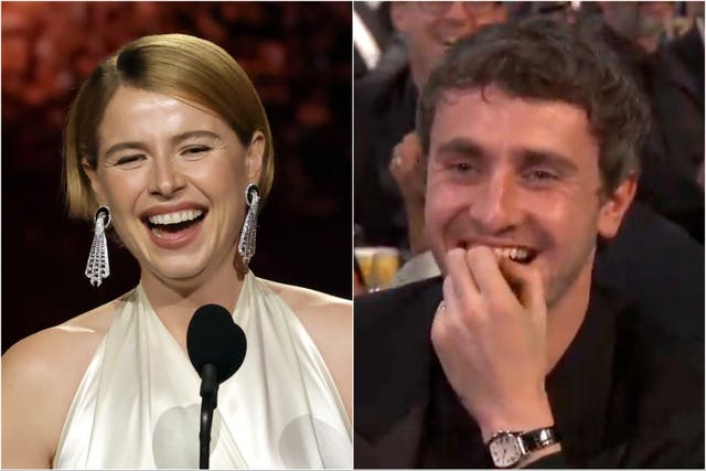 <p>Jessie Buckley (left) and Paul Mescal</p>