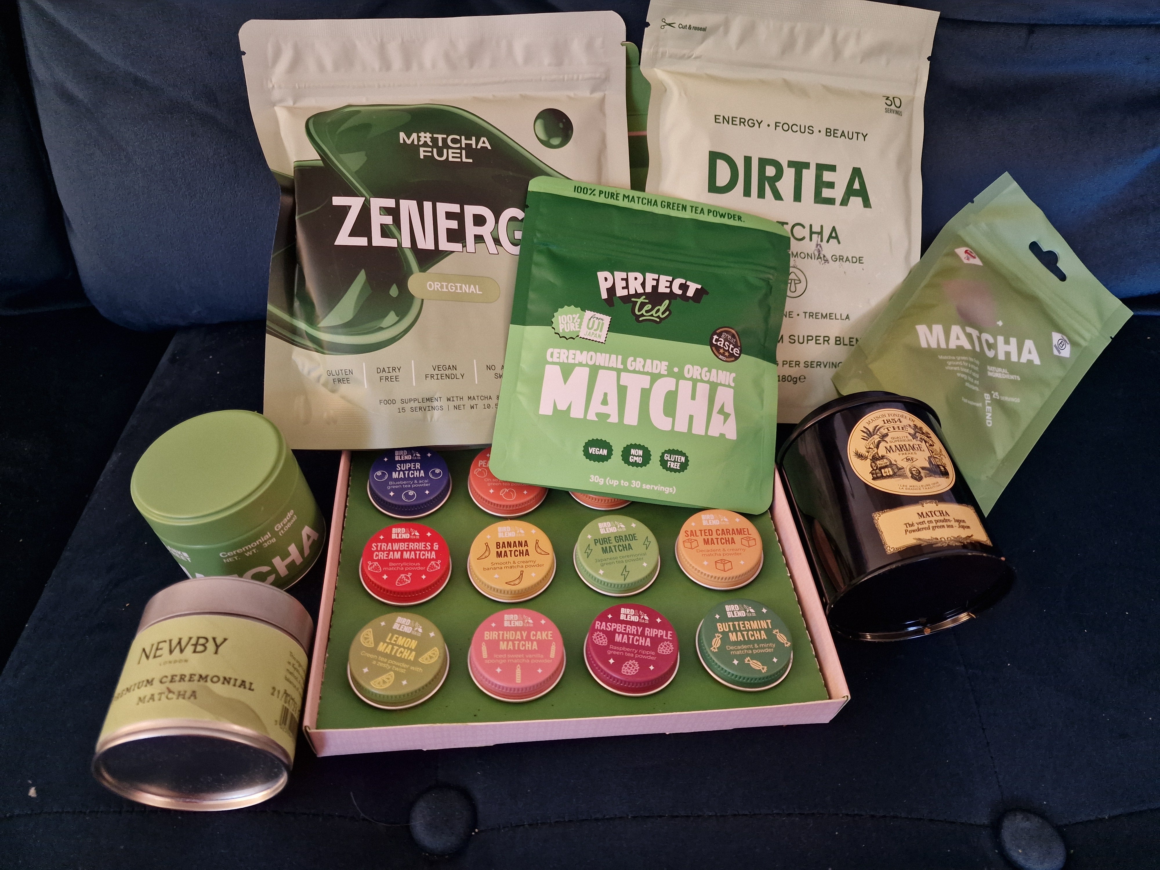 I taste-tested the matcha mixed with both water and milk