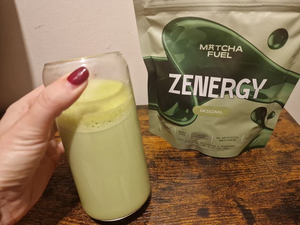 Matcha Fuel zenergy superlatte