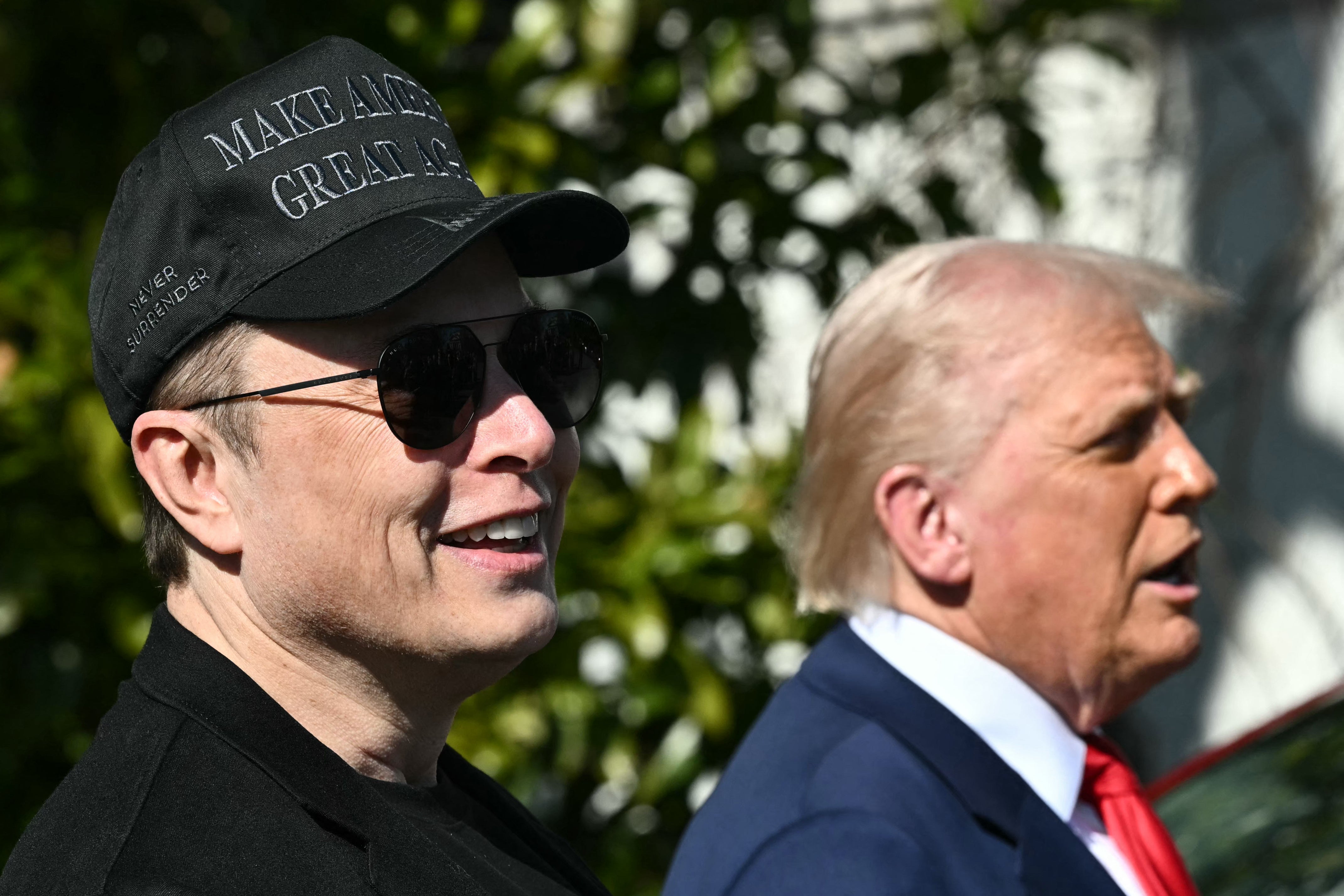 The event was held hours after Trump gave the go-ahead for the U.S. military to launch surprise missile strikes on Caracas