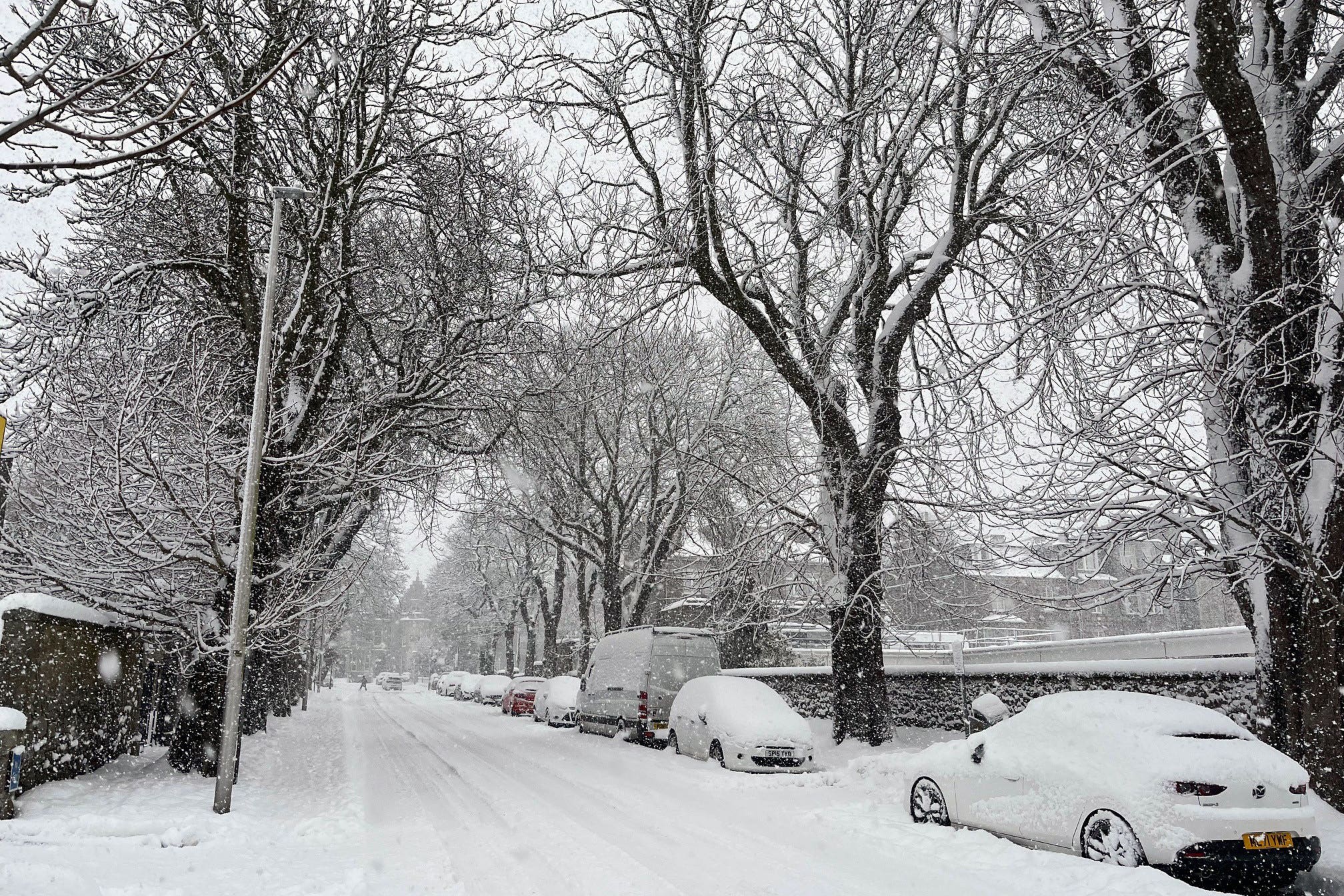 Aberdeen has been blanketed by heavy snow (Beth Edmonston/PA)